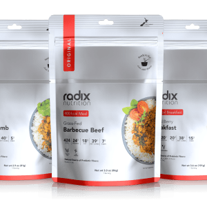 Freeze-dried meals and snacks