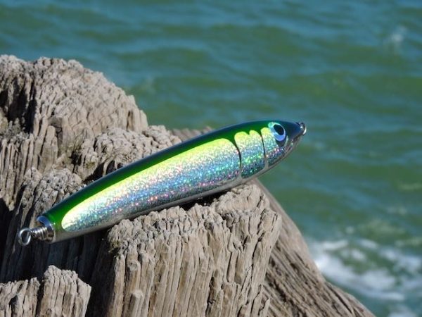 Green Balsawood Stickbait