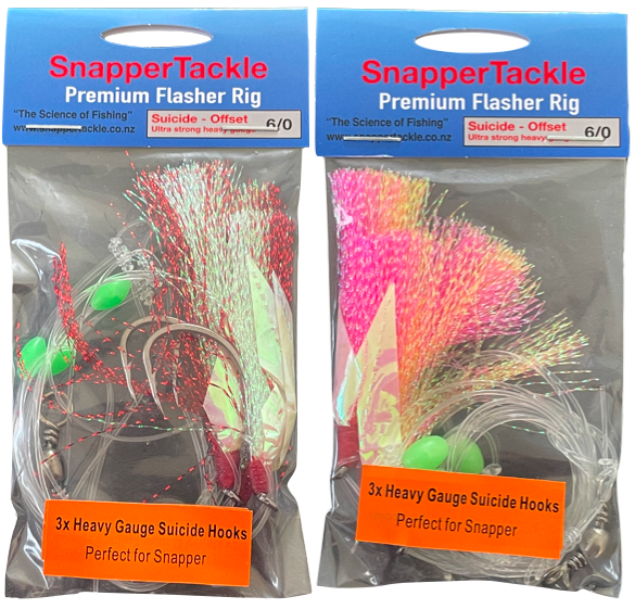 SnapperTackle 3-Hook Flasher Rig