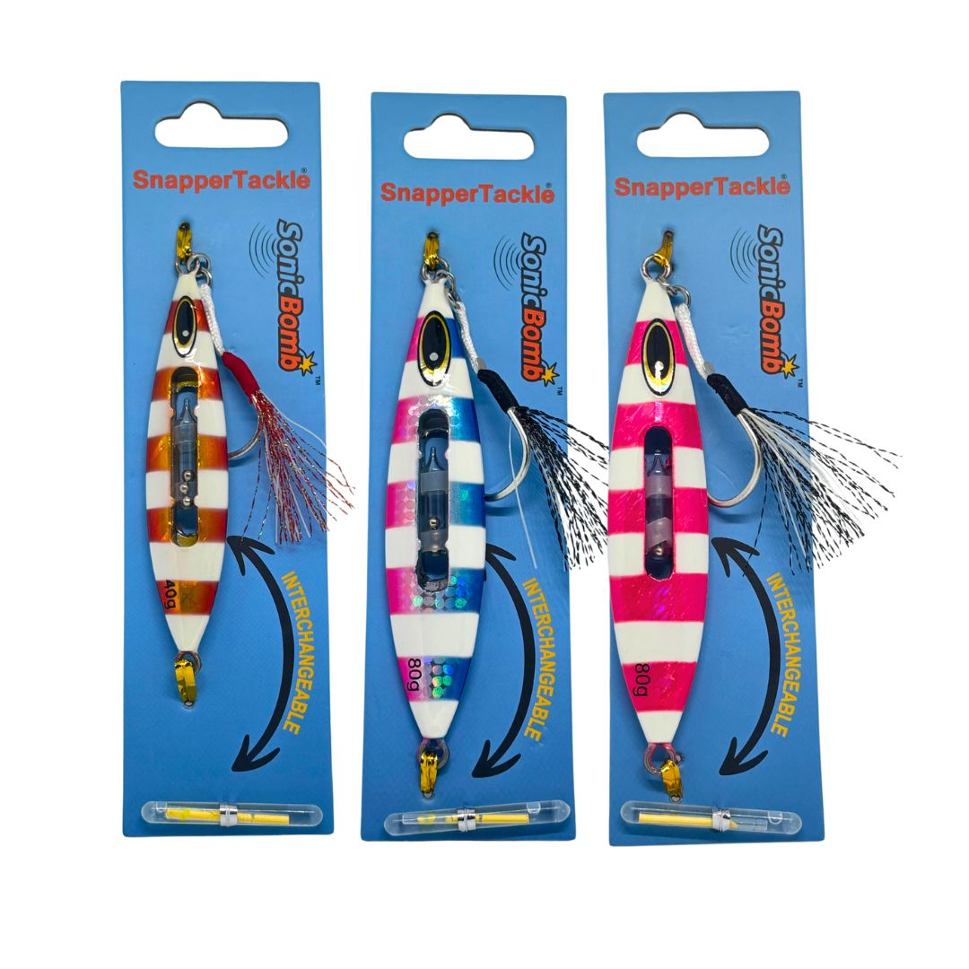 SnapperTackle Sonic Bomb Slow Pitch Jig